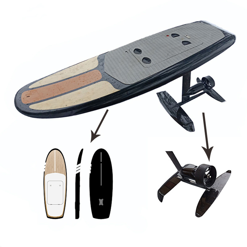 EFoil de carbono completo + tabla de lámina eléctrica Surf 45*55 KM/h